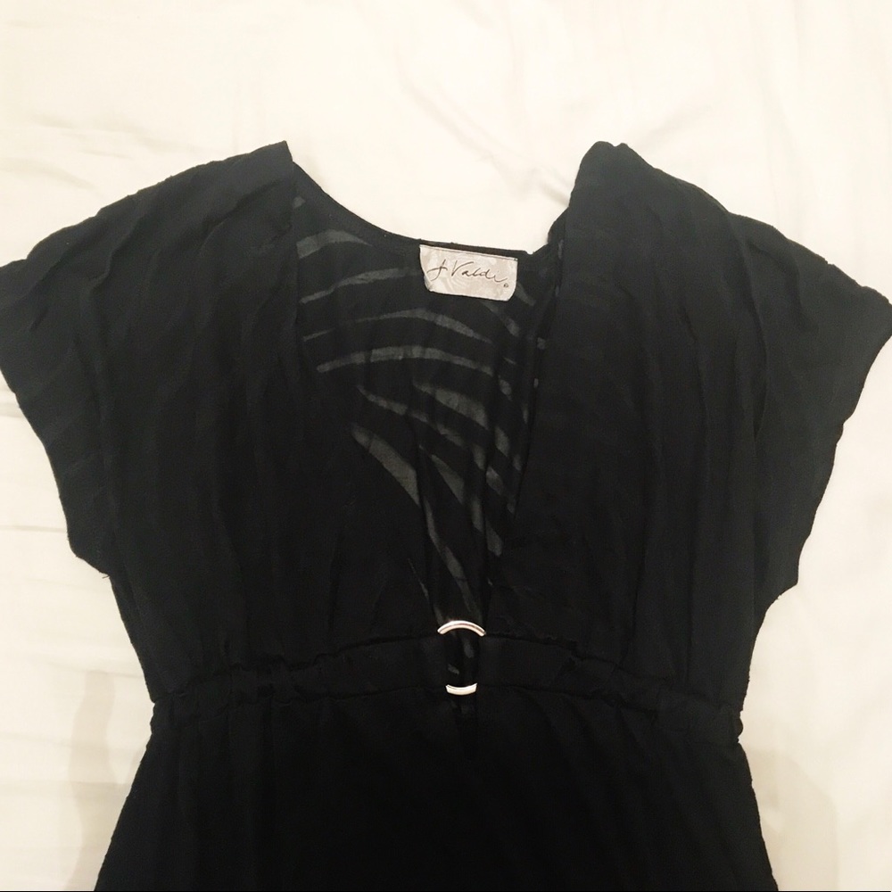 Black Pool Cover Up